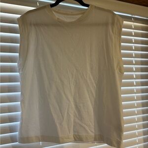 Sleeveless White Top women’s